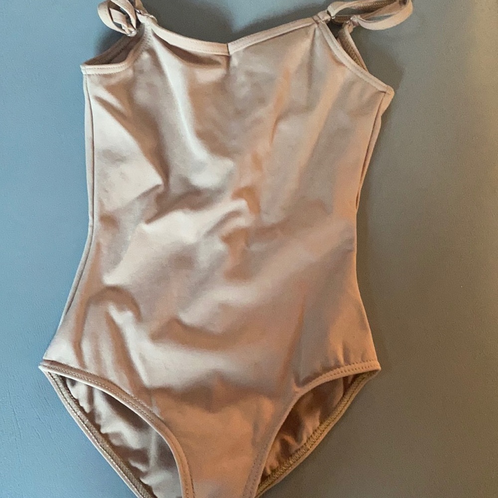 Tan leotard